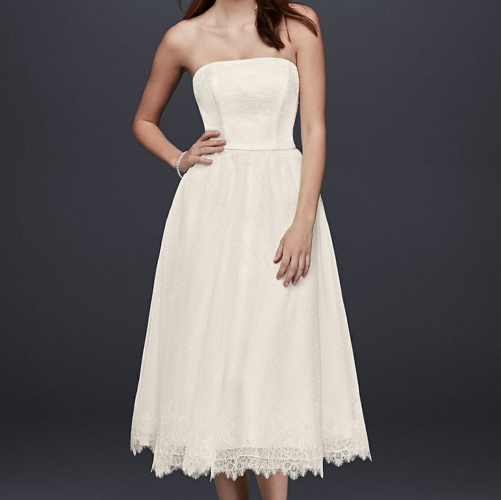 Ivory Galina Wedding Gown from David's Bridal